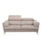 Blush 2.5 seater sofa in Silver Grey Fabric, 188cm - HomesToLife