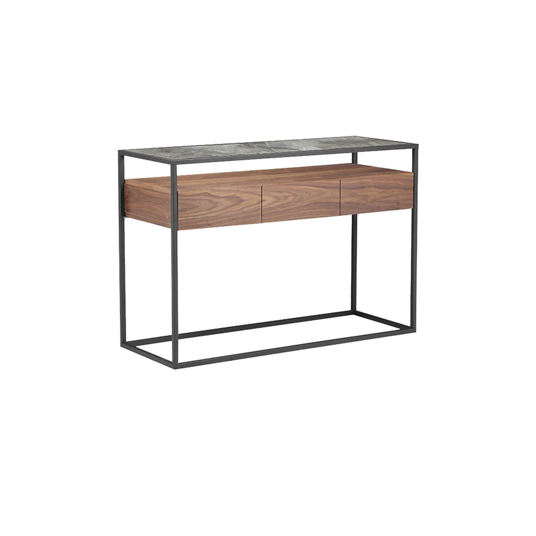 Dublin, Side Console Display Table with Drawer, 120cm — HomesToLife