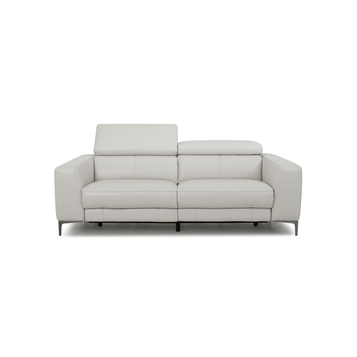 Mondrian 2.5 seater leather recliner sofa - HomesToLife