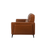 Santa Double Power Recliner Storage Sofa, Vintage Brown Leather - HomesToLife
